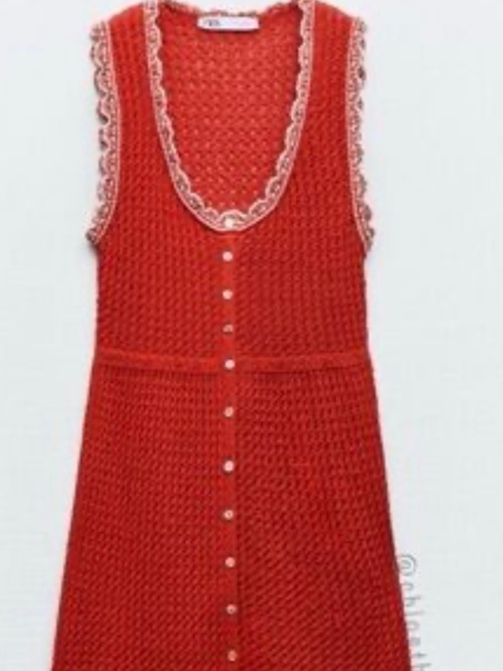 Zara Crochet Dress